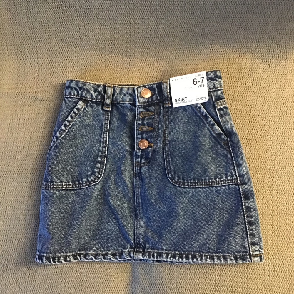NWT Girl’s Denim Skirt